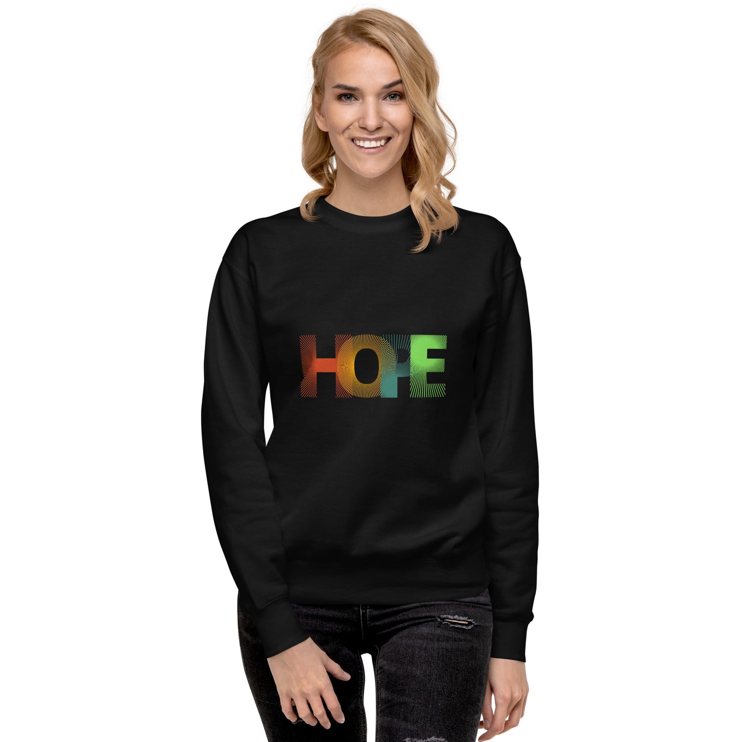 Unisex Premium Sweatshirt - Hope - Refine Zone
