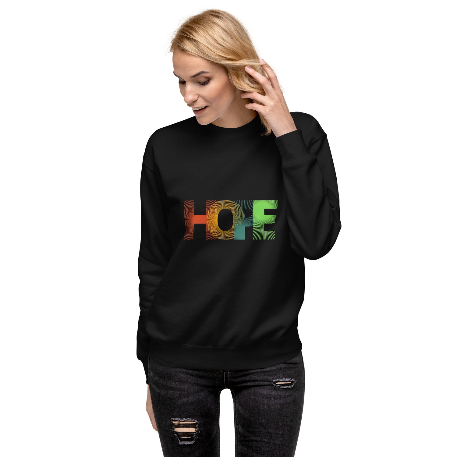 Unisex Premium Sweatshirt - Hope - Refine Zone